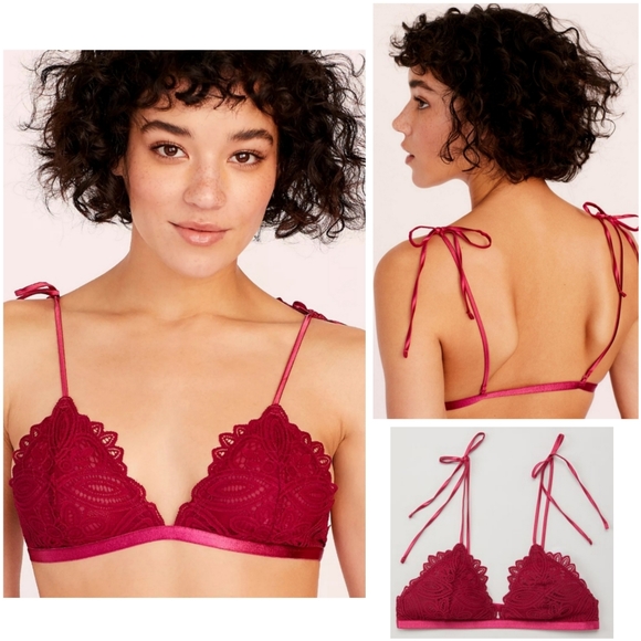 Free People Mila Lace Bralette - Picture 1 of 13